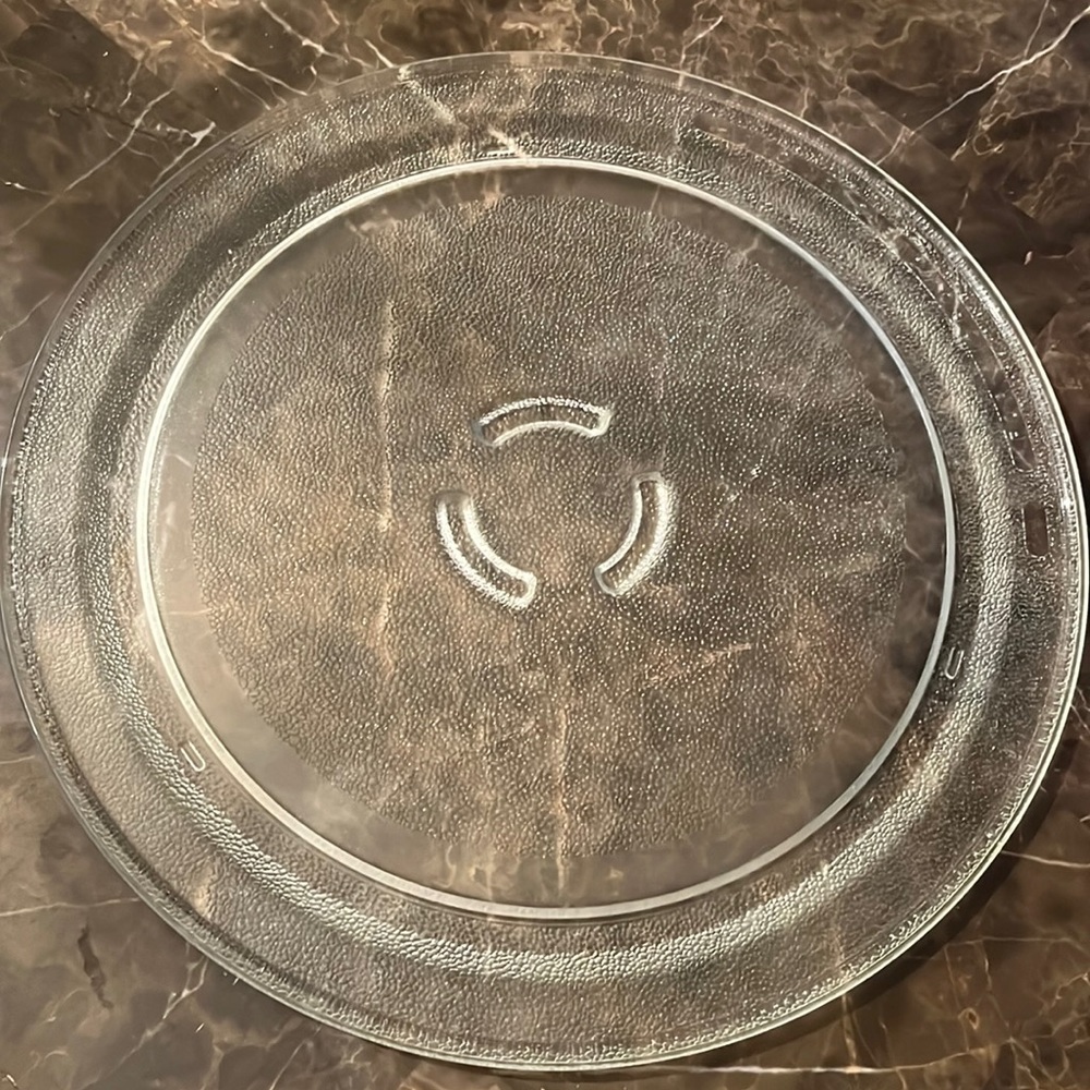 Microwave replacement plate & turntable